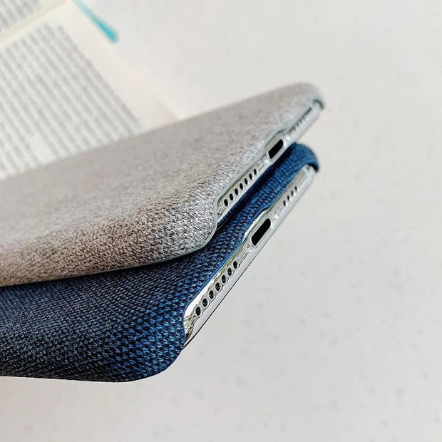 Looopix Canvas Phone Case for iPhone 11, iPhone 12