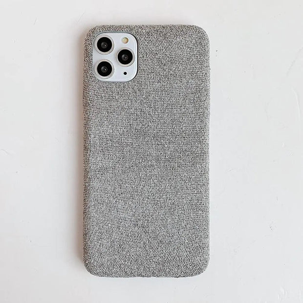 Looopix Canvas Phone Case for iPhone 11, iPhone 12