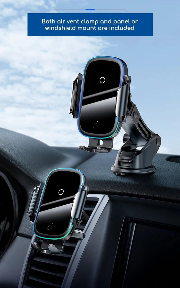 Looopix Car Phone Holder with Wireless Charging