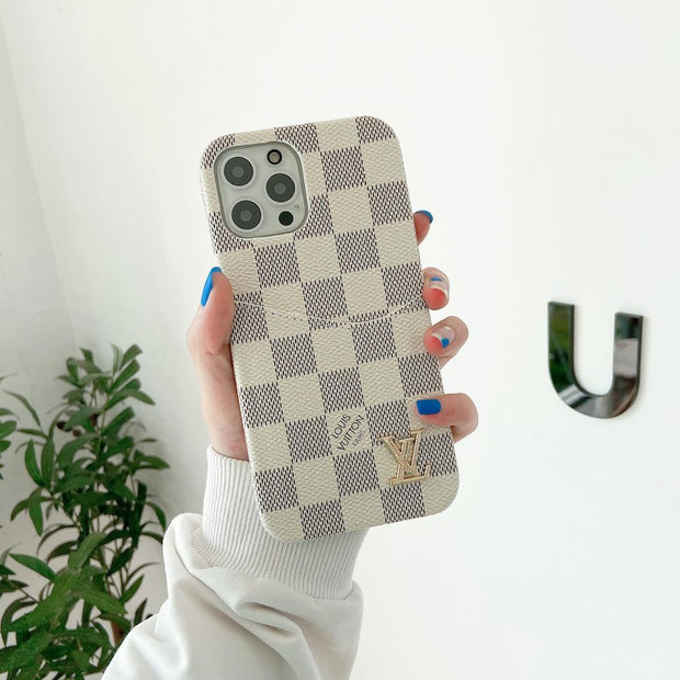Looopix Card Holder Louis Vuitton And Gucci iPhone 15 Cases