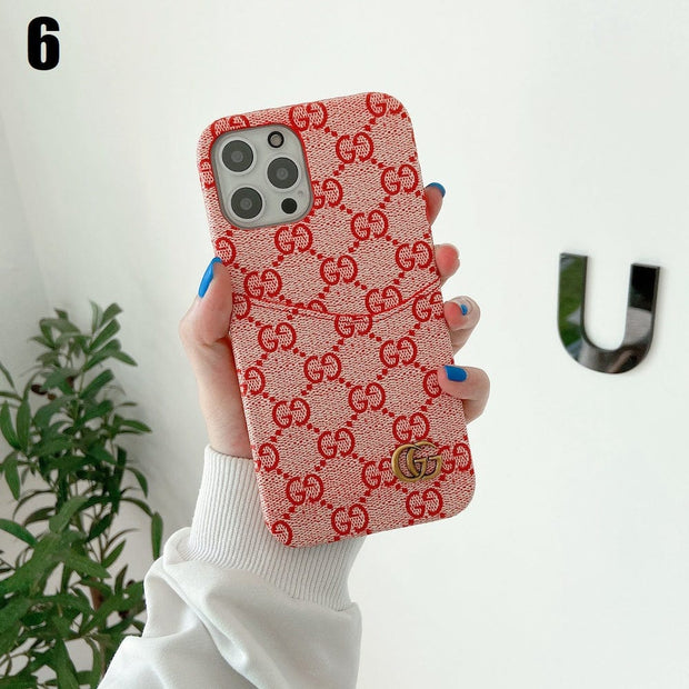 Looopix Card Holder Louis Vuitton And Gucci Phone Case for Samsung