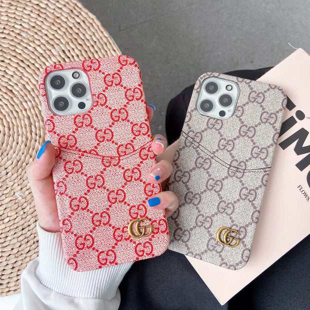 Looopix Card Holder Louis Vuitton And Gucci Phone Case for Samsung
