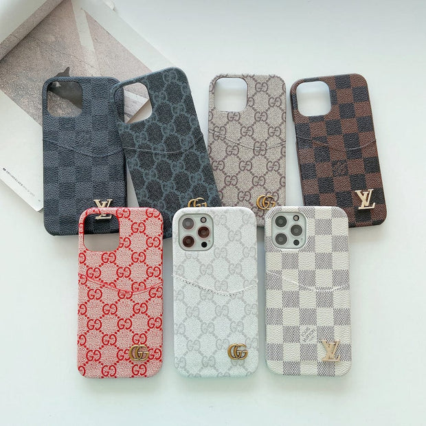 Looopix Card Holder Louis Vuitton And Gucci Phone Case for Samsung