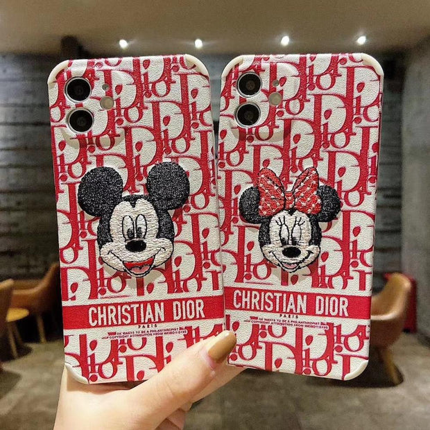 Looopix CD iPhone Case - Leather Fabric Cover