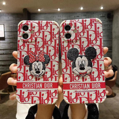 Looopix CD iPhone Case - Leather Fabric Cover