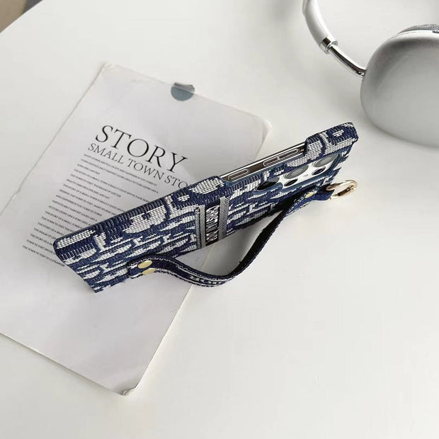 Looopix Christian Dior Designer Phone Case For Samsung with Hand strap