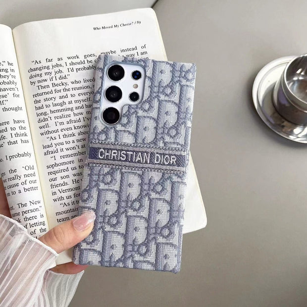 Looopix Christian Dior Designer Phone Cases for Samsung with Iconic Patterns