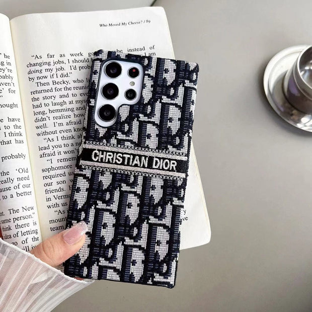 Looopix Christian Dior Designer Phone Cases for Samsung with Iconic Patterns