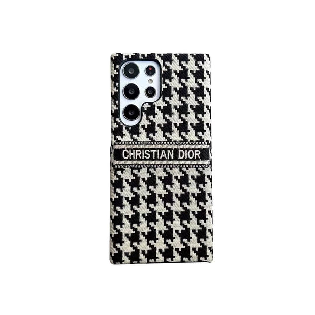 Looopix Christian Dior Designer Phone Cases for Samsung with Iconic Patterns