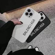 Looopix Classic Black Leather iPhone Cover