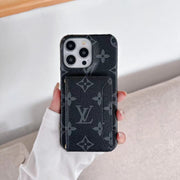 Looopix Classic Louis Vuitton iPhone 15 Case with Integrated Wallet