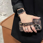 Looopix Classic Louis Vuitton iPhone Case With Handle | iPhone 12 to iPhone 15