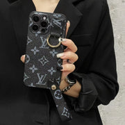 Looopix Classic Louis Vuitton iPhone Case With Handle | iPhone 12 to iPhone 15