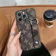 Looopix Classic Louis Vuitton iPhone Case With Handle | iPhone 12 to iPhone 15