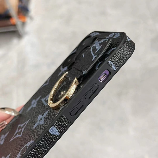Looopix Classic Louis Vuitton iPhone Case With Handle | iPhone 12 to iPhone 15
