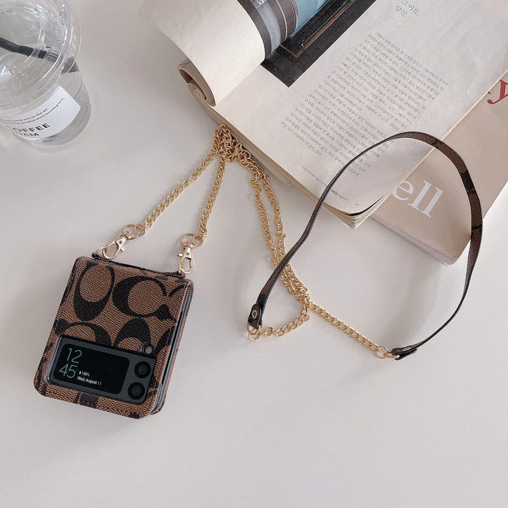 Looopix Coach Samsung Z Flip Phone Cases
