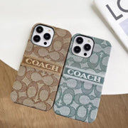 Looopix Coach Signature iPhone Case – Available for iPhone 11 to iPhone 16