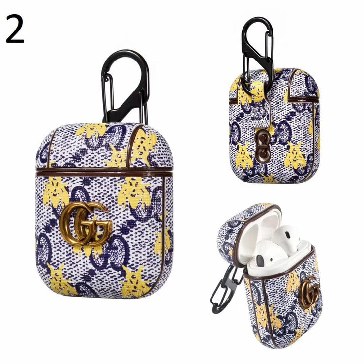 Looopix Colorful Gucci Airpods 3 Case | Airpods 1 & 2 leather case