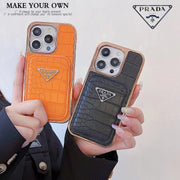 Looopix Colorful Prada Alligator iPhone Cover for iPhone 11 To iPhone 16