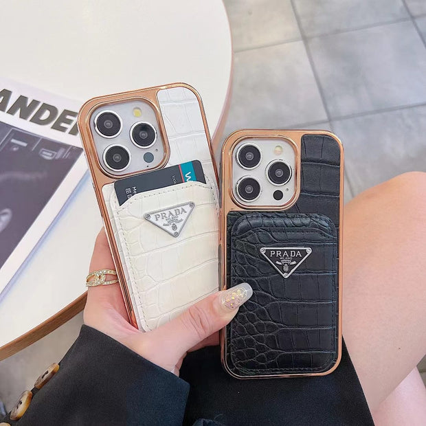 Looopix Colorful Prada Alligator iPhone Cover for iPhone 11 To iPhone 16
