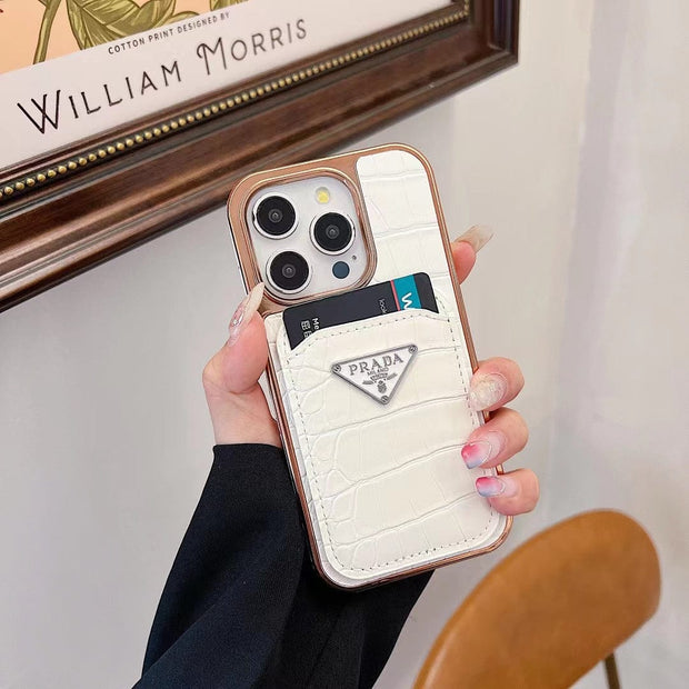 Looopix Colorful Prada Alligator iPhone Cover for iPhone 11 To iPhone 16
