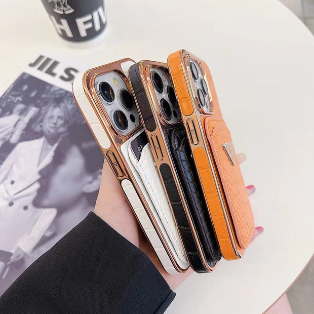 Looopix Colorful Prada Alligator iPhone Cover for iPhone 11 To iPhone 16