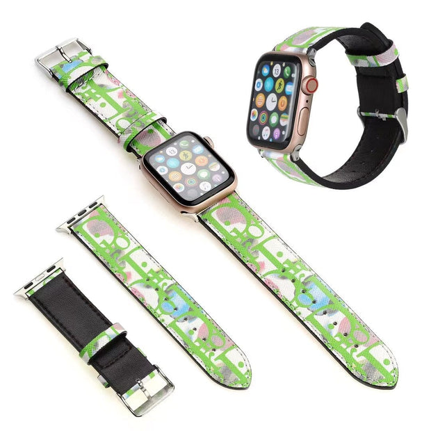 Looopix Designer Exotic Leather Dior Watch Band 38/40/41/42/44/45/49 mm