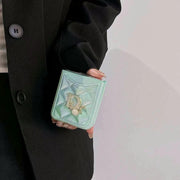 Looopix Dior-Inspired Quilted Samsung Z Flip Case with Card Holder – Available for Z Flip 3, 4, 5, and 6