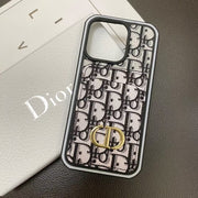 Looopix Dior Monogram iPhone Cases with Card Holder - Dual Design Collection