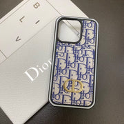 Looopix Dior Monogram iPhone Cases with Card Holder - Dual Design Collection