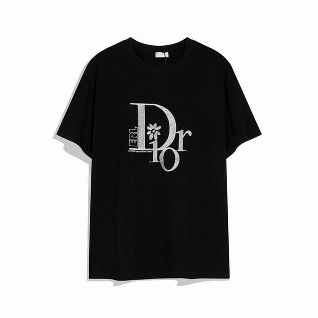 Looopix Dior T-shirt in black and white