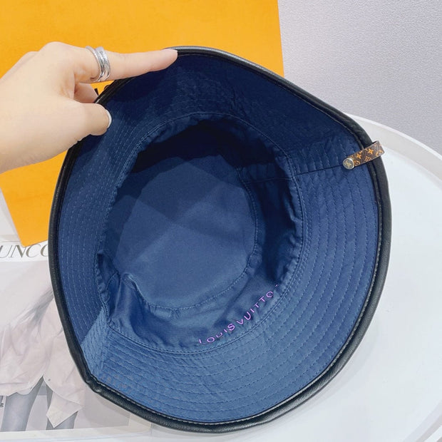 Looopix Double Faced Black And White Louis Vuitton Bucket Hat | 1854 Bucket Hat