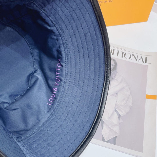 Looopix Double Faced Black And White Louis Vuitton Bucket Hat | 1854 Bucket Hat