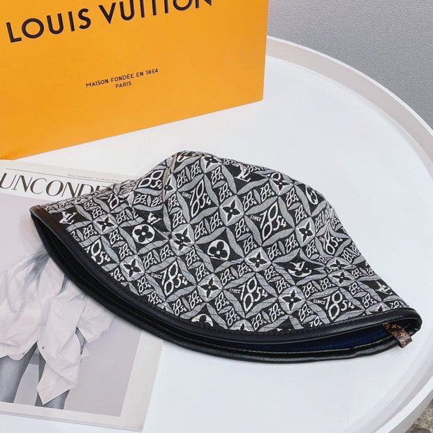 Looopix Double Faced Black And White Louis Vuitton Bucket Hat | 1854 Bucket Hat