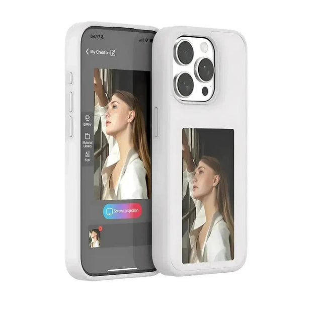 Looopix E-Ink Phone Case for iPhone 15