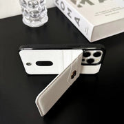 Looopix Eelegant White Leather Prada & Gucci & Hermes iPhone Cover