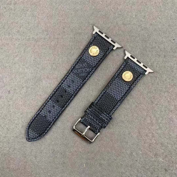 Looopix Elegant Leather Louis Vuitton Watch Band 38/40/41/42/44/45/49 mm