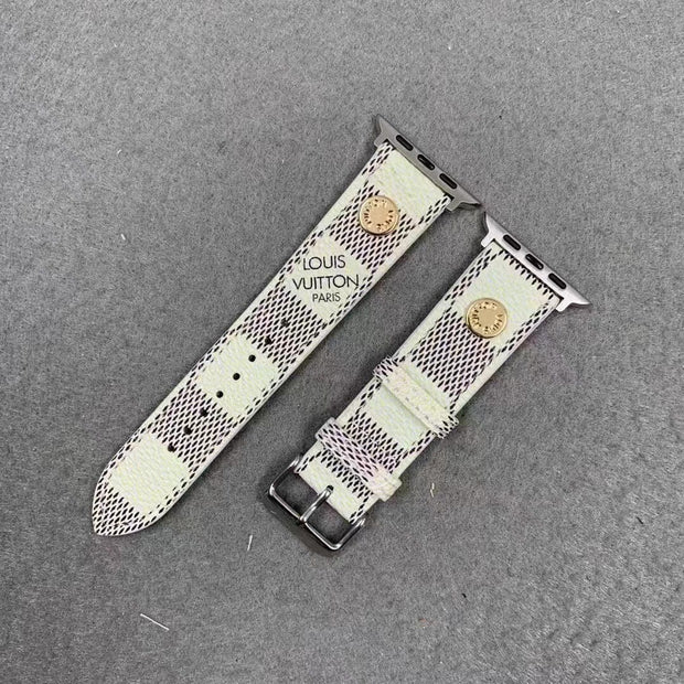 Looopix Elegant Leather Louis Vuitton Watch Band 38/40/41/42/44/45/49 mm