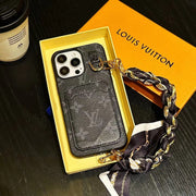 Looopix Elegant Louis Vuitton iPhone Case with Handle & Buit-in Card Holder