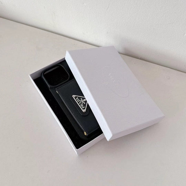 Looopix Elegant Prada iPhone Covers With Integrated Wallet | iPhone 12 to iPhone 16