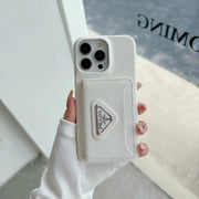 Looopix Elegant Prada iPhone Covers With Integrated Wallet | iPhone 12 to iPhone 16