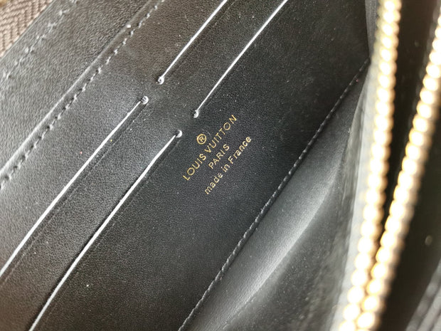 Looopix Engraved Louis Vuitton Leather Wallet
