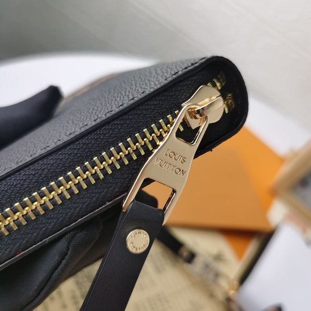 Looopix Engraved Louis Vuitton Leather Wallet