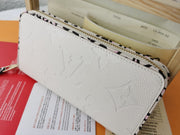 Looopix Engraved Louis Vuitton Leather Wallet
