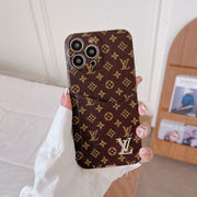 Looopix Famous Louis Vuitton & Gucci Patterns iPhone Cases with Extra Pouch