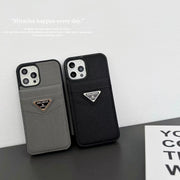 Looopix Fashioned Dikarcci iPhone Cover With Card Holder | iPhone 12 to iPhone 16