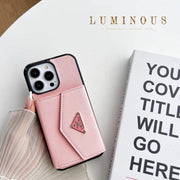 Looopix Fashioned Leather Fabric Prada iPhone Cases | Compatible for iPhone 11 to iPhone 16