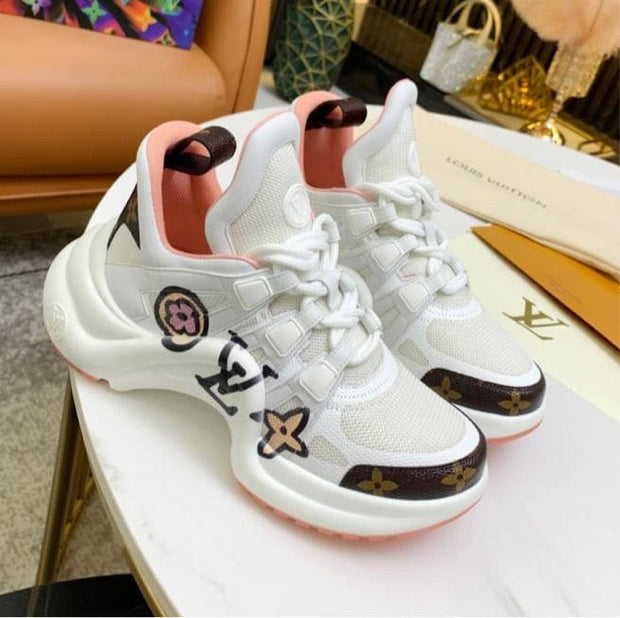 Looopix Fashioned LV Sneakers