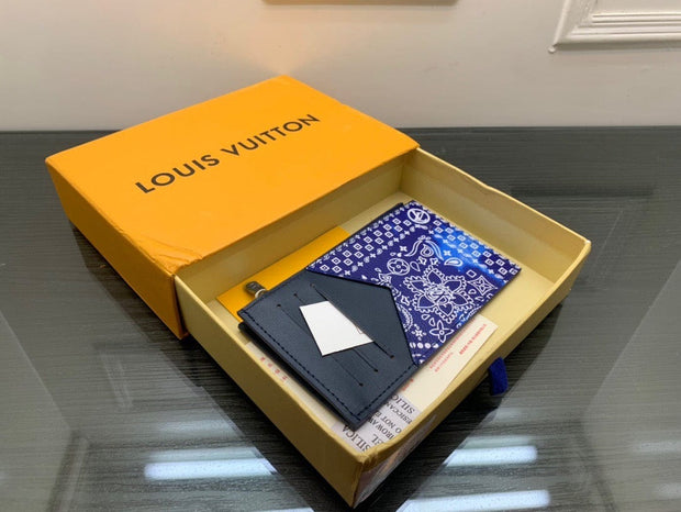 Looopix Flower Louis Vuitton Leather Wallet | 8-14