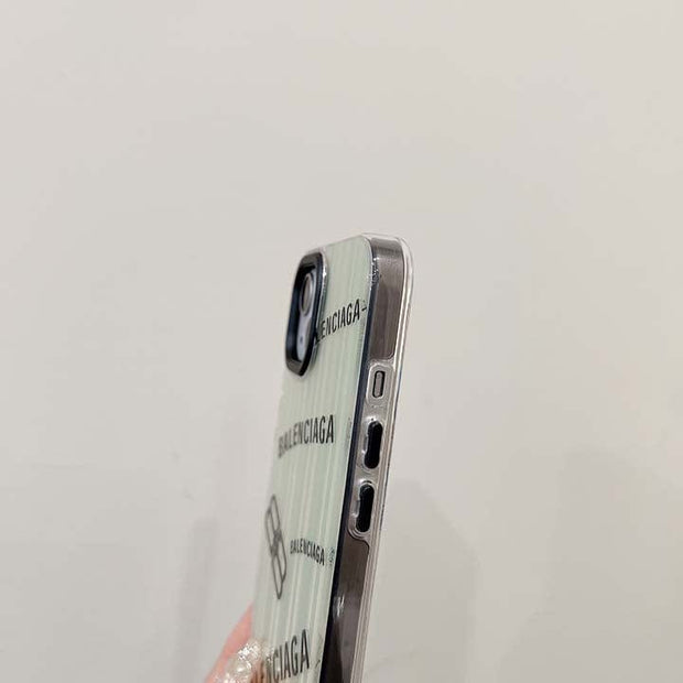 Looopix Golden Balenciaga TPU iPhone Cover